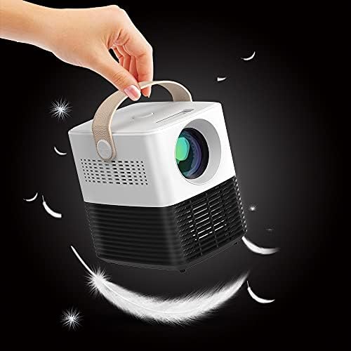 Мини проектор XDCHLK P50S Full 1080P 3D Преносим Проектор за домашно кино С поддръжка на 4K LED Домашно видео проектор (Размер: