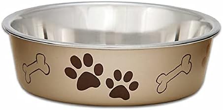 Любящи домашни животни - Bella Bowls - Купа за кучешка храна и вода, Без върха, Купа за домашни любимци от неръждаема стомана, Не