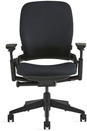 Висящ стол Steelcase, черен плат, FBA, цилиндър, 5 см -