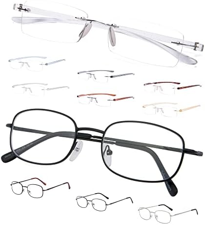 Комплект за класически Очила за четене Gr8Sight за жени и мъже +2,25