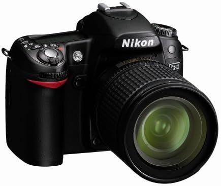 Комплект цифров огледално-рефлексен фотоапарат Nikon D80 10.2 Mp с 18-55 мм ED AF-S DX Zoom-обектив Nikkor