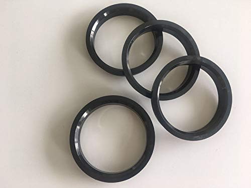 NB-AERO (Комплект от 4) Полиуглеродные пръстени за центриране на главината с диаметър от 72,62 мм до 66,6 мм с вътрешен диаметър