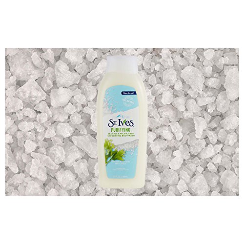 Почистващо средство за тяло с морска сол и тихия водорасли St. Ives 24 течни унции (опаковка от 2 броя)