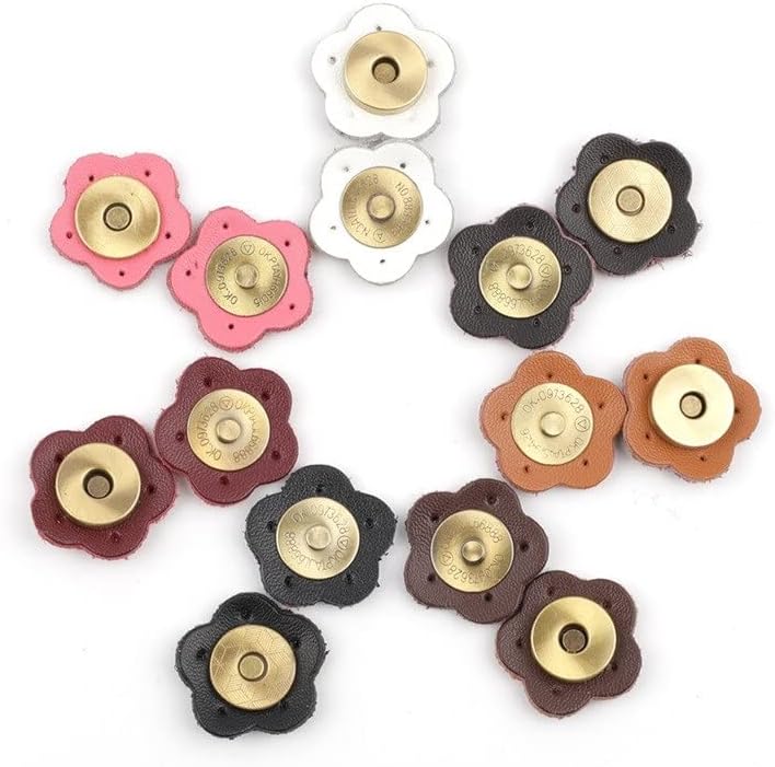 ZSEDP Копчета за Чанти от Естествена Кожа Бронзов цвят за Жените, Аксесоари за Стягане на Чанти ръчен труд Направи си сам (Цвят: C размер: 2,5 * 2,5 см)