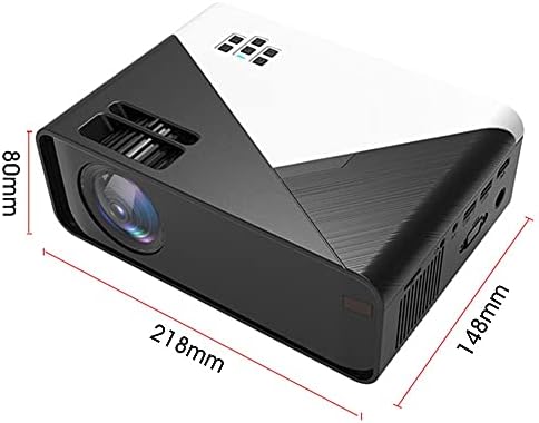 Мини проектор FZZDP 3500 Лумена С поддръжка на 720P led проектор 1080P, съвместима със система за домашно кино (Размер: версия с