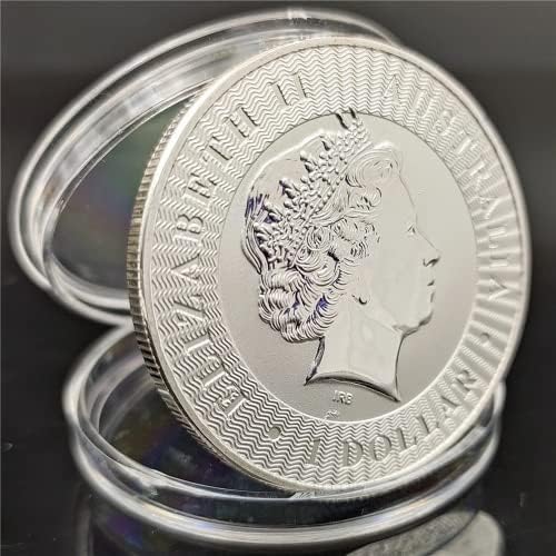 Австралийски Кенгуру Позлатена Сребърна Монета Събиране на Възпоменателни монети на Кралица Британската общност Декорация на Дома