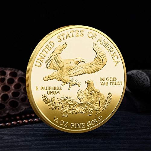 2020 Американската Свобода Дамски Позлатен Възпоменателна Монета Хоби Монета Виртуален Калъф за монети Лимитированная Серия са подбрани