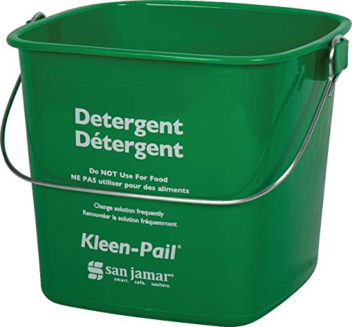 Кофа за почистване на Carlisle фирми от сферата Products KP97GN Kleen-Pail, 3 Литра, Зелено