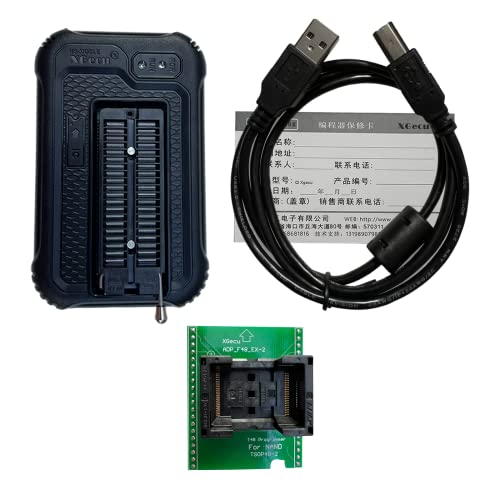 Програмист XGecu T48 [TL866-3G] + адаптер XGecu ADP_F48_EX-2 TSOP48-2 за флаш памет NAND