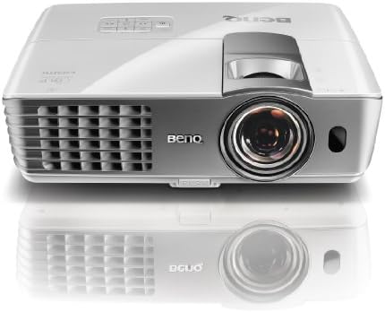 Проектор за домашно кино BenQ W1080ST 1080p 3D с къс ход DLP (бял)
