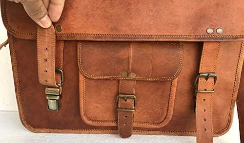 KPL Реколта 15-Инчовата Чанта за лаптоп, куфарче, чанта за лаптоп, чанта за мъже и Жени