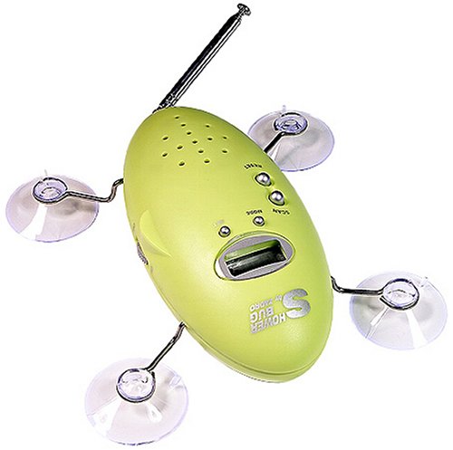Модел FM-радио Zadro Shower Bug, Лаймово-зелена, номер SB01LG
