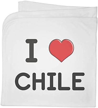 Детско Памучно одеало /Шал Azeeda I Love Chile (BY00025773)