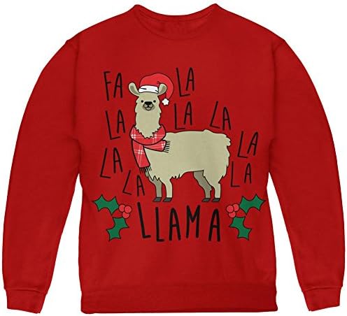 Коледна Младежта Hoody FA La Llama