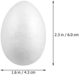 BESTOYARD Украса за дома Яйца 2.3 Инча Великден Боядисване на Яйца САМ Фалшиви Великденски Яйца яйцата от великден пяна за Художествени