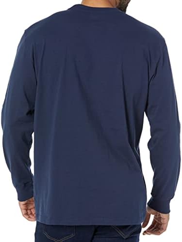 Мъжка тениска с надпис Шеги с дълъг ръкав и графичен дизайн