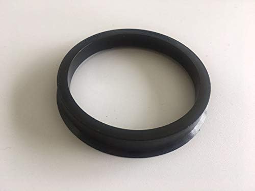 NB-AERO (Комплект от 4) Полиуглеродные пръстени за центриране на главината с диаметър от 71,12 мм до 66,1 мм | Централно пръстен
