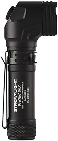 Streamlight ProTac 90X Правоъгълен Многотопливный Тактически фенер с Две Литиеви батерии cr123a lithium и кобур, Черен