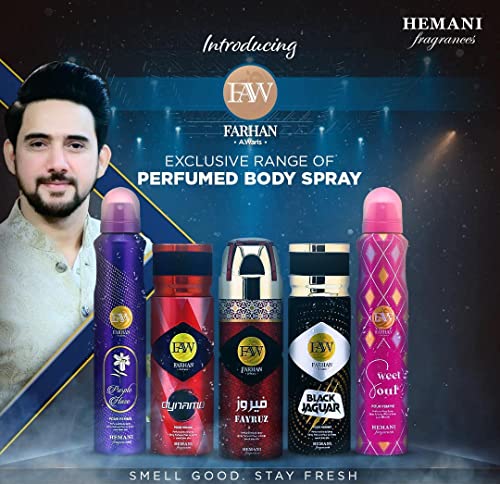 Дезодорант Hemani Farhan Ali Waris Dynamo за мъже 200 мл - Силна и Динамична Защита От Неприятна миризма