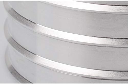 Централните пръстени главината на колелото от известния алуминиева сплав 74,1 - 60,1, Комплект от 4-те централни пръстените - висока