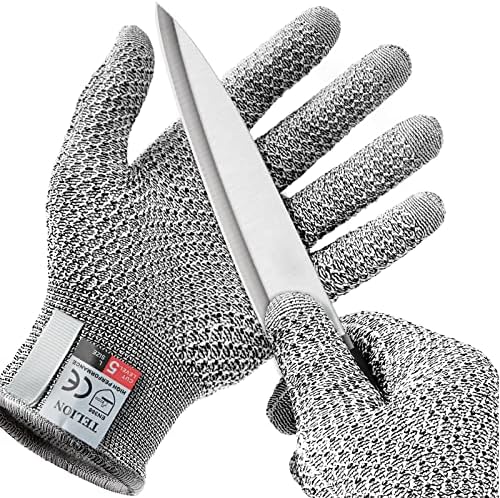Ръкавици TELION със защита от порязване, EN388 Ръкавици със защита От порязване 5-то ниво, Без Порязвания, Ръкавици със защита От