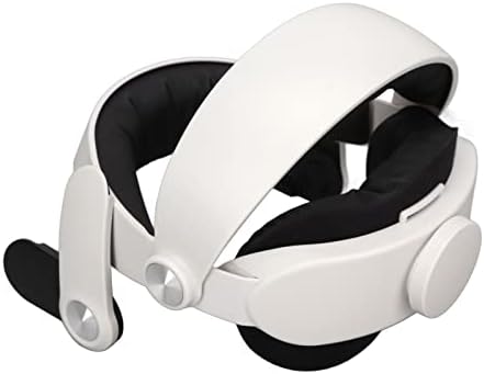 VR-Майка на Каишка за Quest 2, Сменяеми Аксесоари за Комфортно на Колан, Регулируем на 180 Градуса Дышащее VR лента за глава за