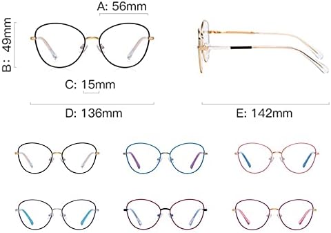 Овални Метални Очила за четене RESVIO за женските Модни Считывателей с Пружинным тръба на шарнирна Връзка, Ръчно изработени, Черен