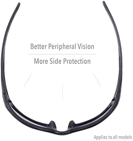 Защитни очила Honeywell Safety Products by Hypershock в кафява рамка с прозрачни лещи и противотуманным покритие Uvextreme Plus