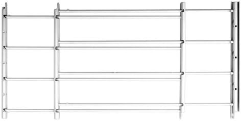 Основният фиксиран Стъклен огради Джон Стърлинг 4Bar, 14x14-24 Инча Бял цвят