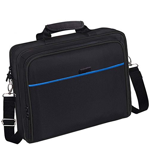 чанта taessv за PS4, Пътна чанта за носене PS4, Защитна чанта през рамо за PS4 Slim и PS4 Pro, конзола за Игри, контролери и други