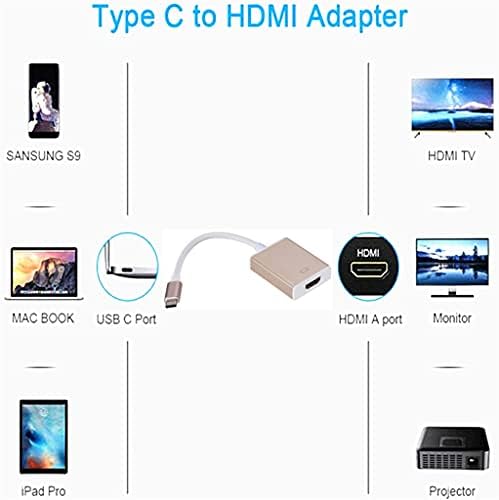 HOUKAI USB 3.1-C USB Кабел-USB адаптер 3.1-Кабел-комутатор Конвертор за устройство Type C USB Type C (Цвят: D, Размер: 1)