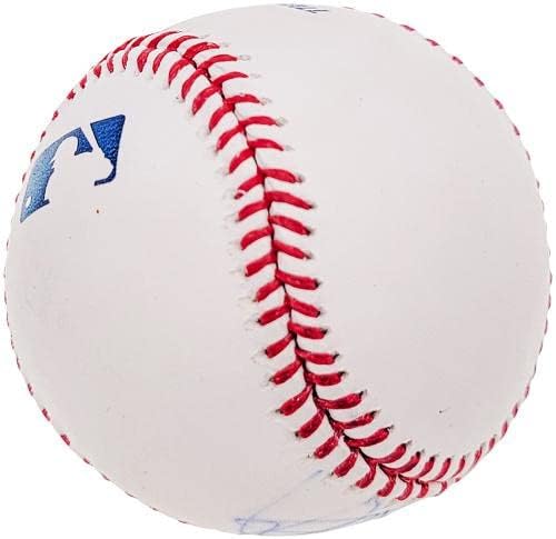 Официален бейзболен клуб MLB Сиатъл Маринърс с автограф Итиро Сузуки Е Холографски инв 210430 - Бейзболни топки С автографи
