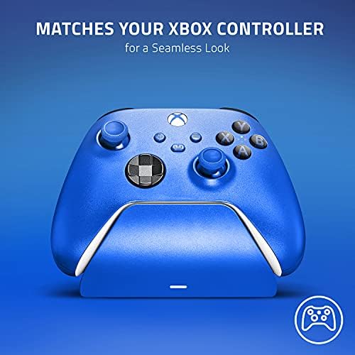 Универсална поставка за бързо зареждане на Razer за Xbox X series | S: Магнитна безопасно зареждане - идеална за безжични контролери