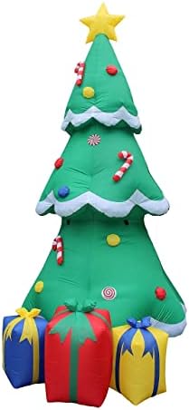 Два комплекта бижута за Коледно парти, в това число Огромна Коледен Снежен човек с височина 12 метра, държи подарък кутия и Огромна