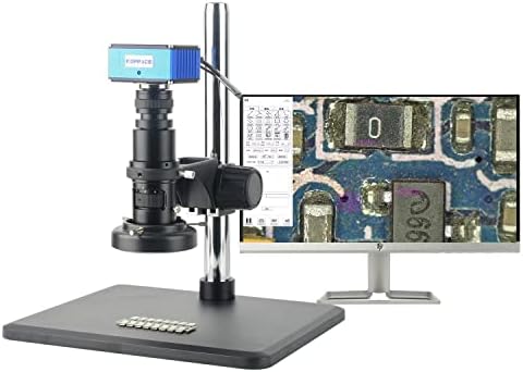 KOPPACE 19X-136X Измерване на Електронен Микроскоп, HDMI, Камера С непрекъснатото Увеличение на Обектива