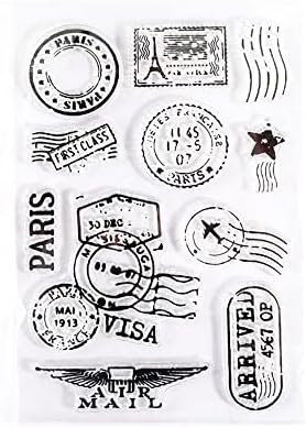 МАЛИСТЛН Пощенски разходи и марки на САЩ Прозрачни Печати за Scrapbooking със собствените си ръце и декорации за направата на Картички
