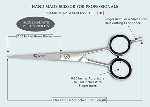 Професионални ножици за подстригване на коса Фризьорски ножици за салонного и за домашна употреба - Остри Трайни ножчета за Бръснене