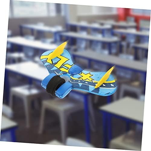 TOYANDONA Пальчиковое Колелото за Ръчно Хвърли Самолет на Детска Летяща играчка Радио-управляеми самолети за деца, Играчки на открито