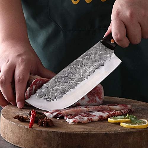 Нож за рязане на месо и зеленчуци DRAGON RIOT, Мясницкий Нож за Ръчно Коване, Набор от Ножове, готвачи, Кухненски Ножове