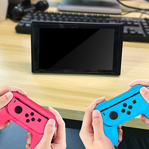 Дръжка за Nintendo Switch OLED Модел 2021 / Switch 2017 Joy-Против, [Ергономичен дизайн] Износостойкая Удобна дръжка за игрален