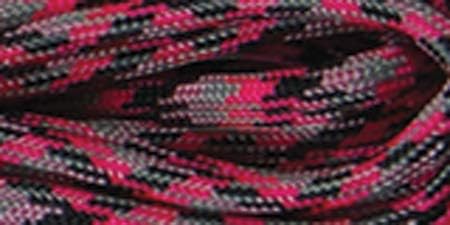 Парашутизъм кабел 4 мм x 16 инча, розово камуфляжная плат