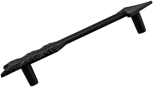 Химикалки със Стрелки LQ Industrial 2 ЕЛЕМЕНТА 96 мм Черен Цинк Сплав Мебелни Дръжки във Форма на Стрелка с Крепежни Винтове за